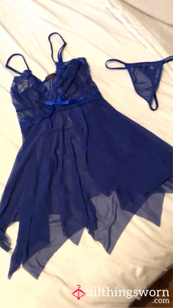 Blue Lingerie