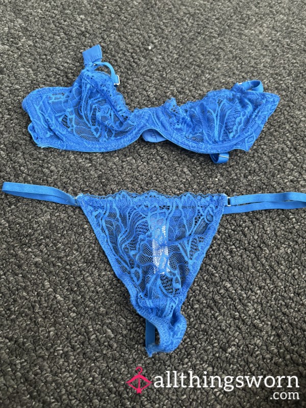 Blue Lingerie Set X