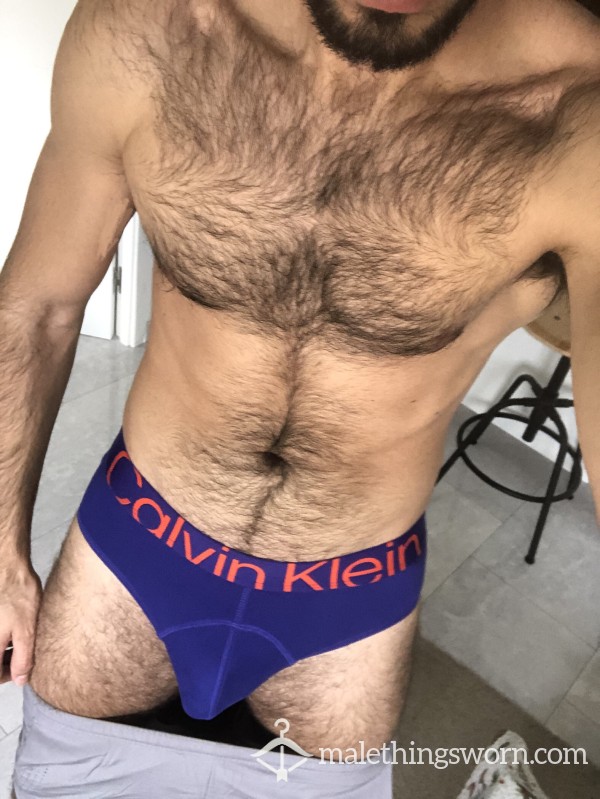 Blue Lycra Brief Calvin Klein