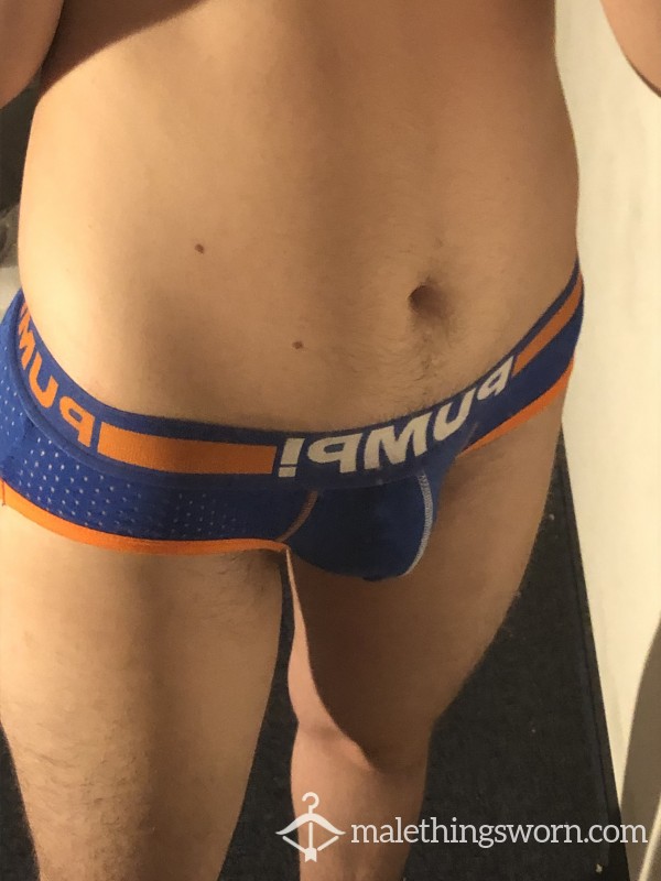 Blue Men's PUMP! Briefs