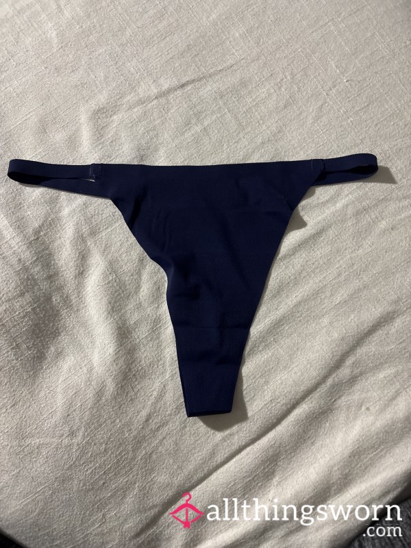 Blue No Show G String