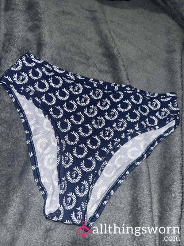 Blue ‘Pink’ Cheeky Panties