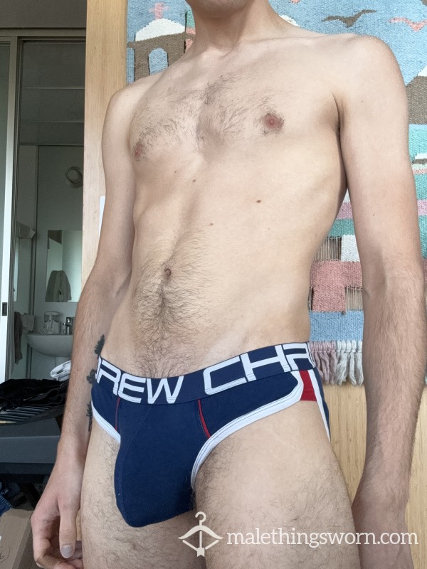 Blue Retro Andrew Christian Briefs