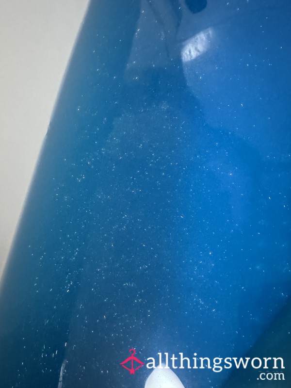 Blue Shiny Bath Water