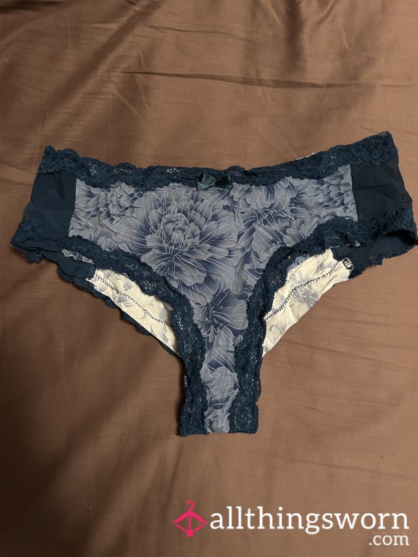 Blue Silky Panties