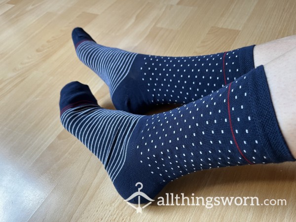 Blue Socks- 48h Wear