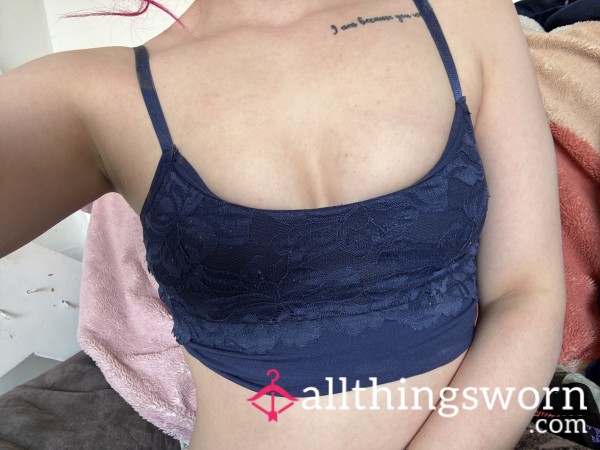 Blue Sports Bra