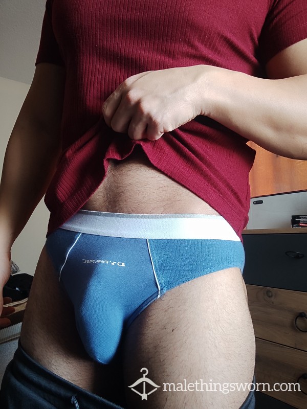 Blue Sports Briefs