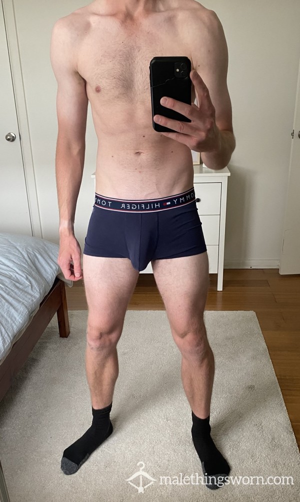 Blue Tommy Hilfiger Trunks