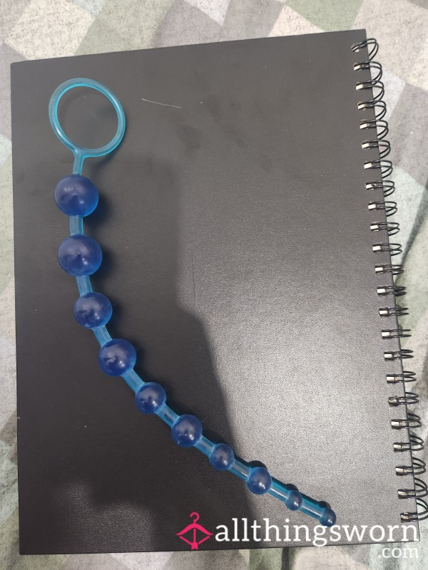 Blue Used B*m Beads