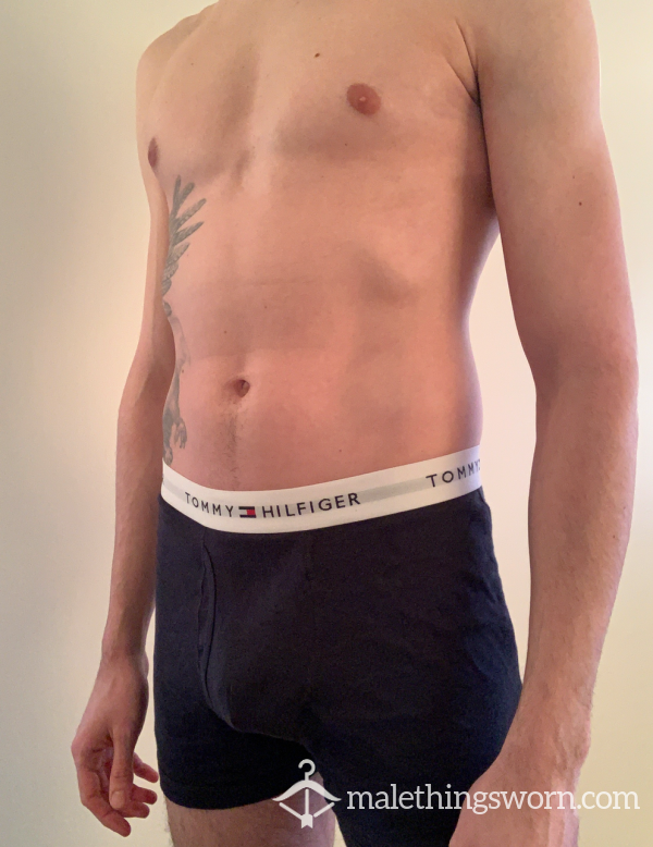 Blue Used Tommy Hilfiger Boxer