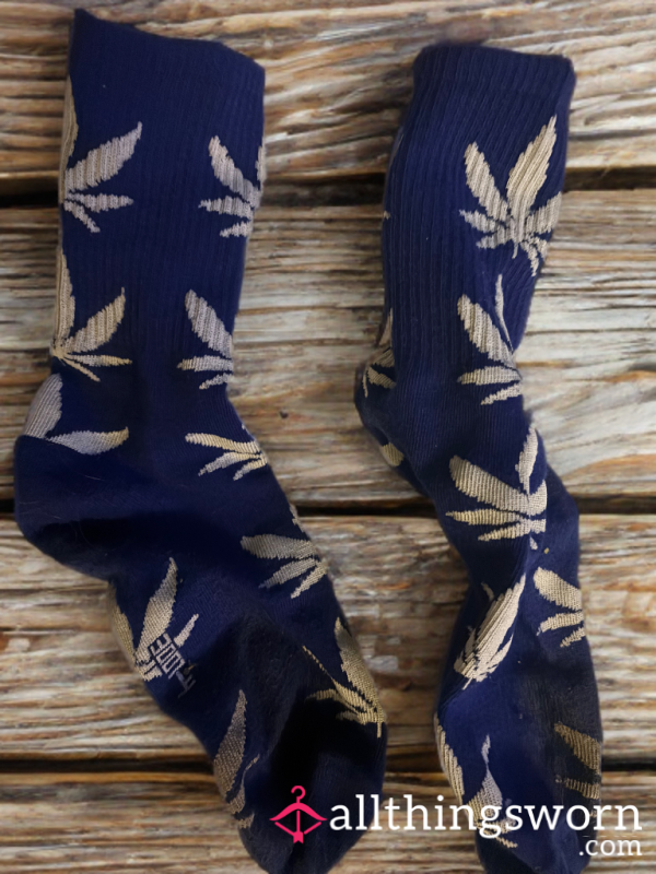 Blue Very Stinky Mary Jane Socks 😍