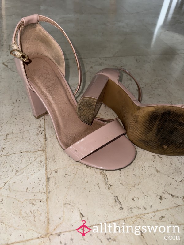 Blush Pink Well-worn Heels