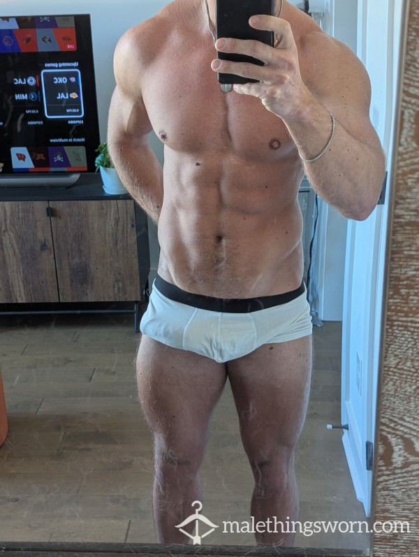 Bodybuilder's White MeUndies