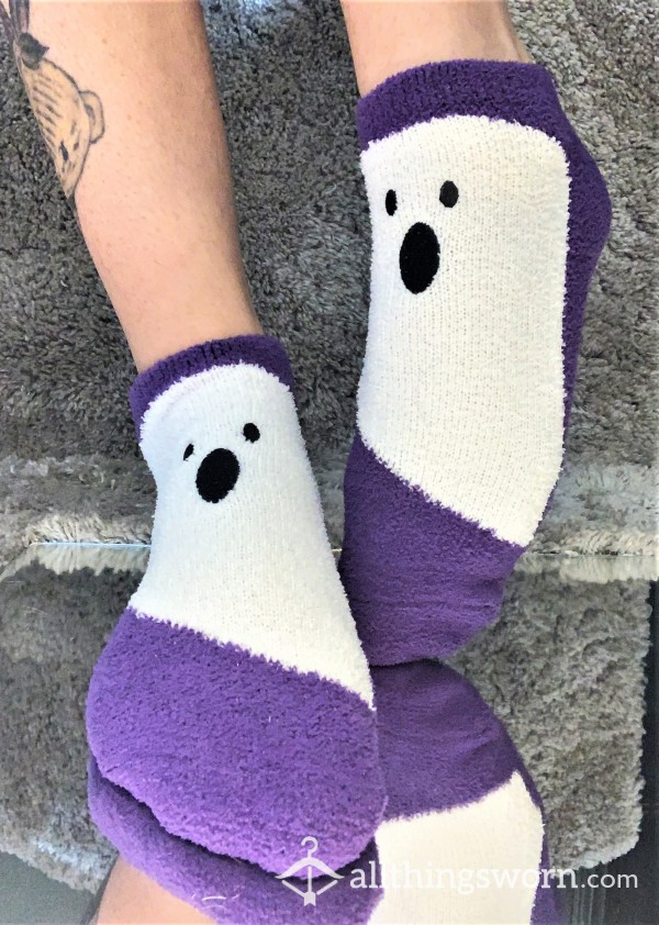 Boo B**ch, You Just Got Sp**ked! Ankle Fuzzies! - $13 For 24/hr Wear $5/day For Additional Wear Plus FREE ADD ON & FREE EXCLUSIVE PICTURES