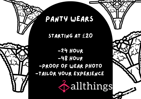 Book Your Panty Wear!