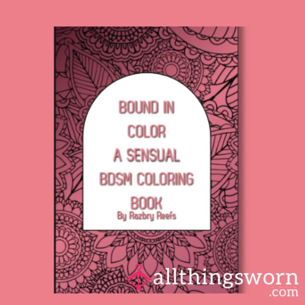 Bound In Color: Sensual BDSM Printable Coloring Pages