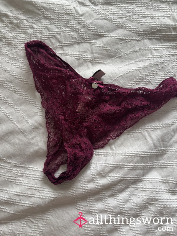 Boux Avenue Plum Thong 💜🩲 🍑