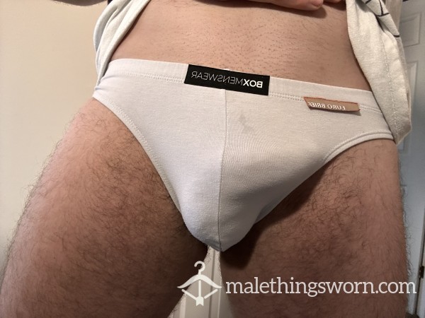 Box Briefs White M