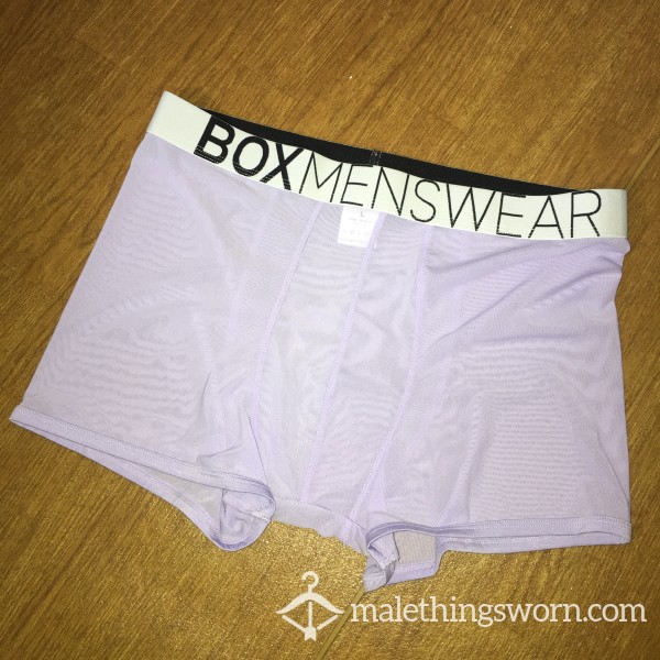 Box Menswear Boxers (L) Lilac🩲