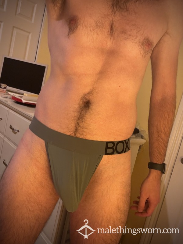 Box Menswear Thong Grey