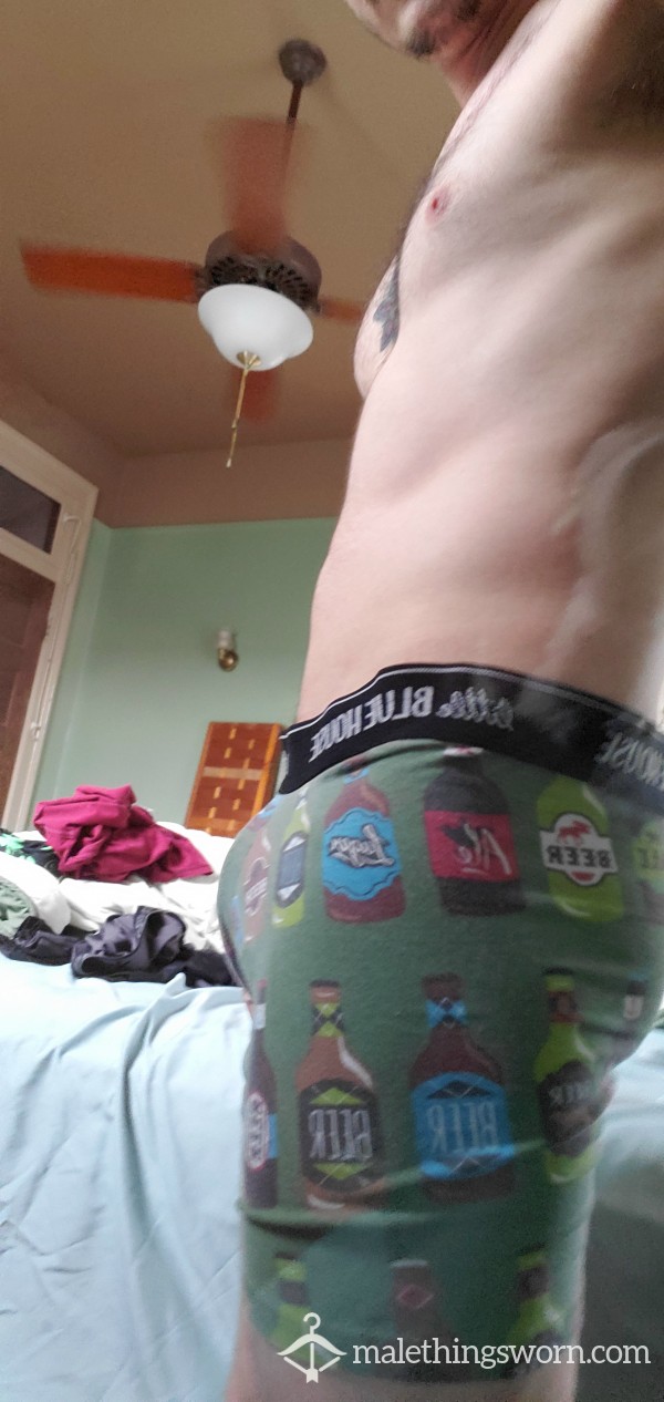 Boxer Briefs. A Bit Worn, But Still Fun!