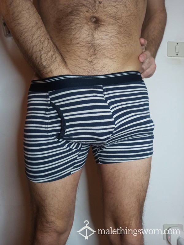 Boxer Slip Panty Undie Da Uomo Men Stripes