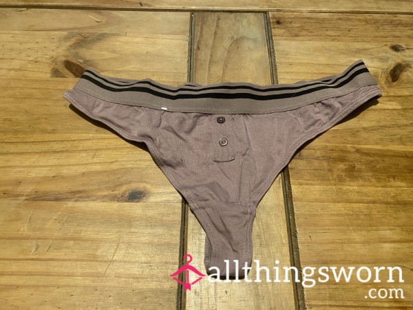 Boxer Style Mauve Thong