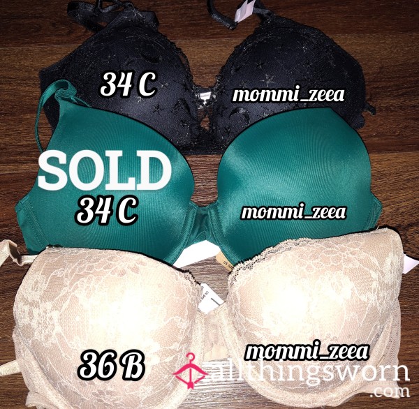 Bra Lover Heaven • VS • PINK • Size 36 B + 34 C