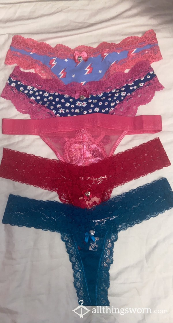 Colourful Panties & Thongs