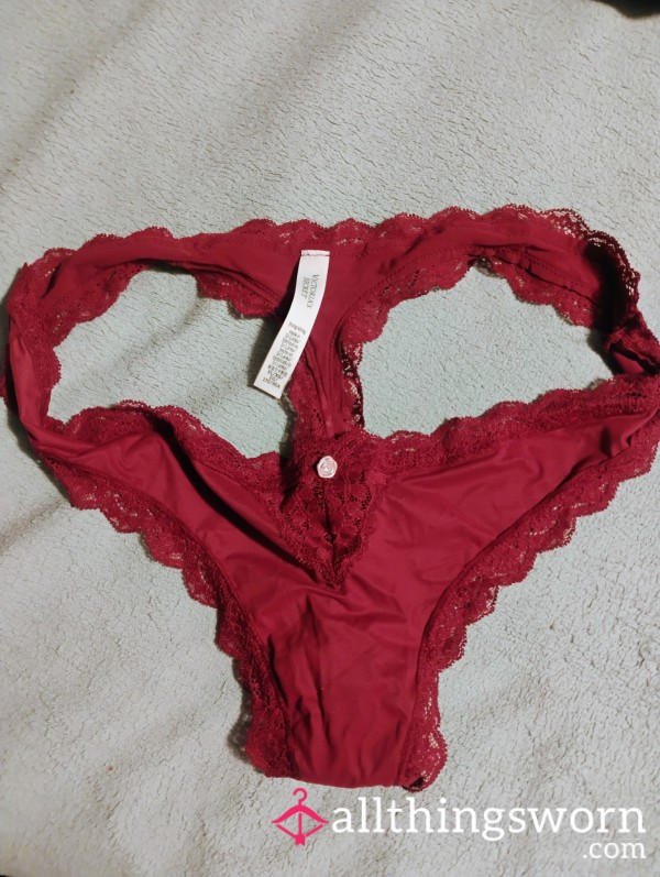 BRAND NEW VS CRANBERRY THONGS