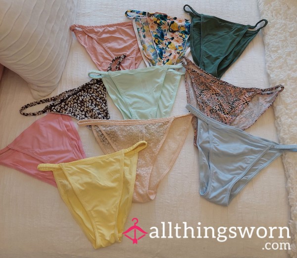 Brazilian Style Used Panties