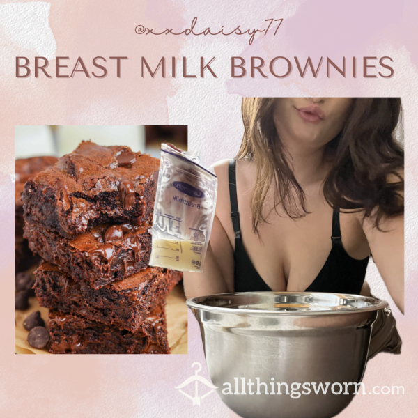 Breastmilk Brownies 👩🏻‍🍳🥛