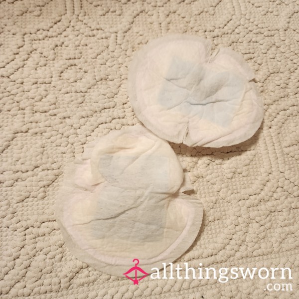 Breast Pads Filled With Milk!