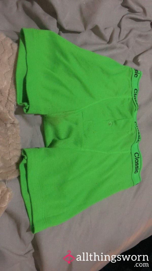 Bright Green Boxer Shorts