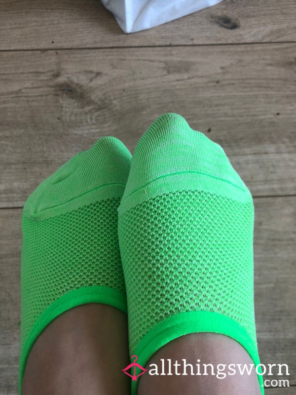 Bright Green Socks