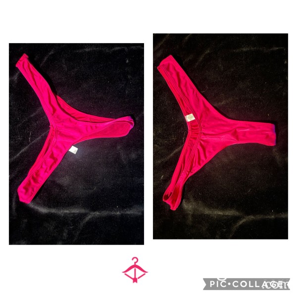 Bright Pink Thong