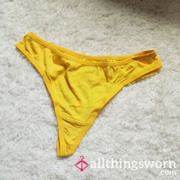 Bright Yellow Gstring