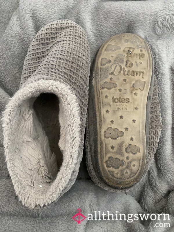 Broken, Dirty Smelly Slippers