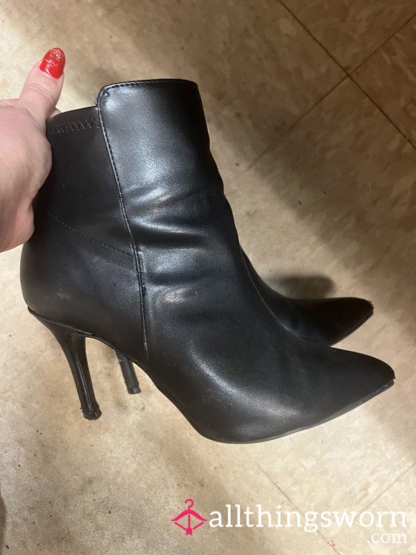 Broken Work Booties