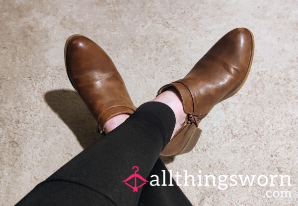 Brown Ankle Boots