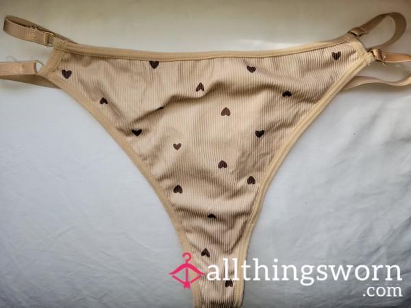 Brown Heart Panties🤎