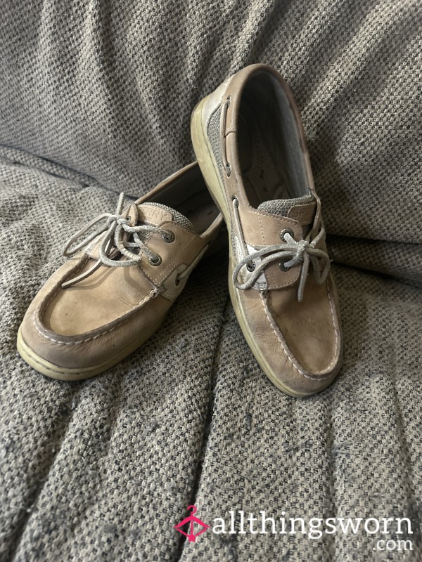 Brown Sperry Boat Shoes