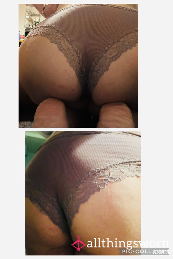 Brown/purple Panties