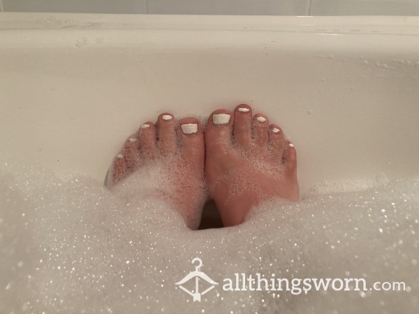 Bubble Bath Feet