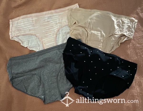 Bulk Panties Worn Custom For You!