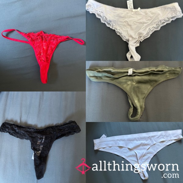 Bundle Of 5 Thongs💋