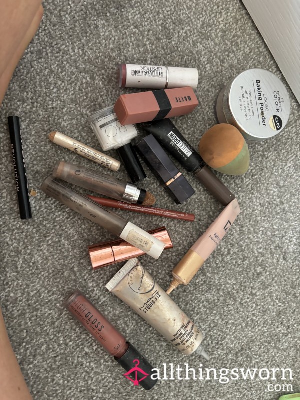 Bundle Of Used Makeup