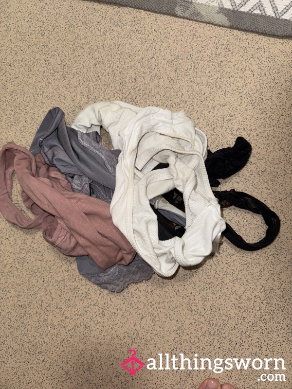 Bundle Of Used Panties