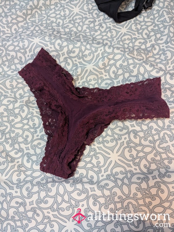 Burgandy Panties